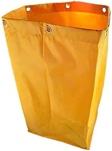 Bolsa de repuesto Amarilla para carrito de limpieza 23 cm x 38 cm x 70cm