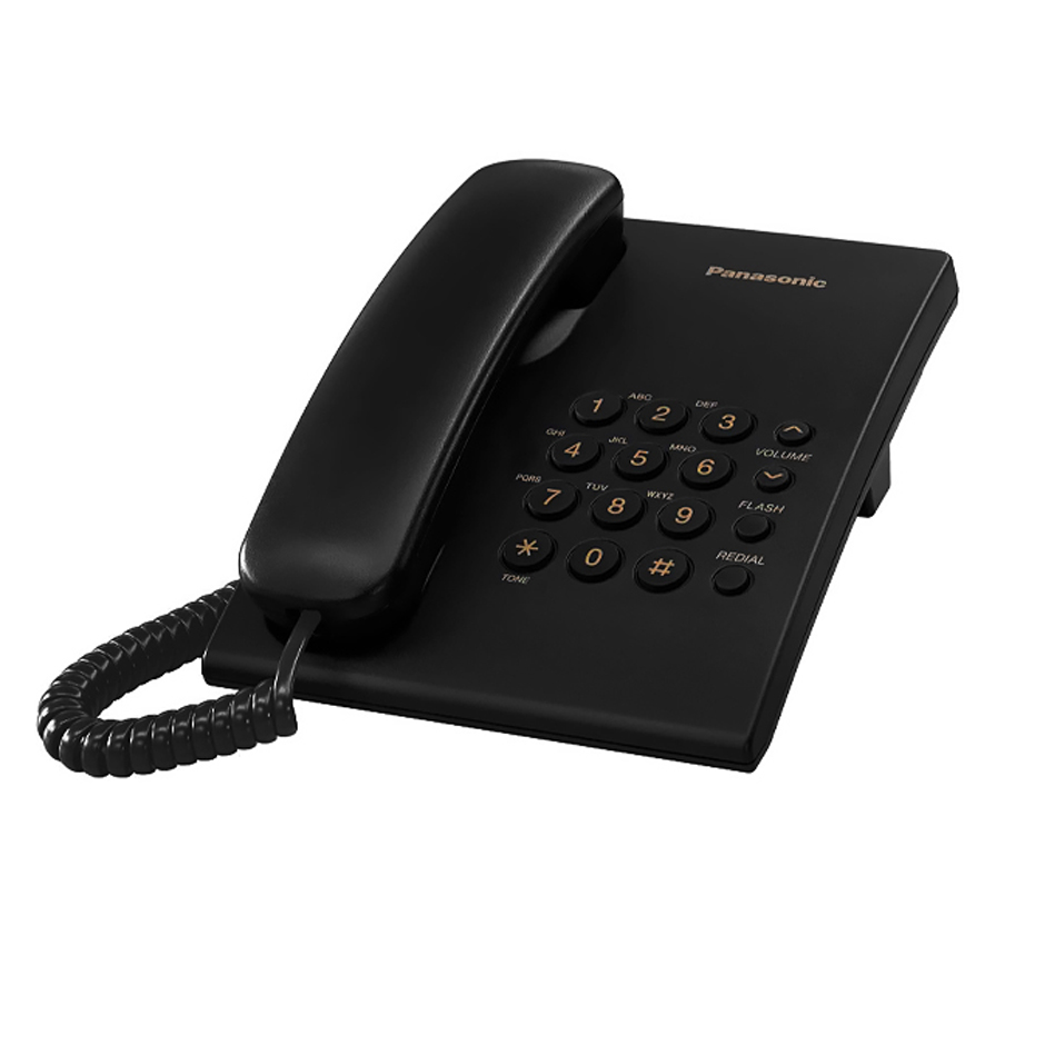 Teléfono fijo para casa u hotel, de marcación rápida, con foto, color negro  de Sunnimix